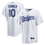 Men's Los Angeles Dodgers Justin Turner #10 Nike White 2020 Jersey Men's Los Angeles Dodgers Justin Turner #10 Nike White 2020 Jersey