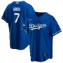 Men's Los Angeles Dodgers Julio Urías #7 Nike Royal 2020 World Series Champions Home Jersey Men's Los Angeles Dodgers Julio Urías #7 Nike Royal 2020 World Series Champions Home Jersey