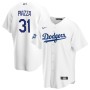 Men's Los Angeles Dodgers Mike Piazza #31 Nike White 2020 World Series Champions Home Jersey Men's Los Angeles Dodgers Mike Piazza #31 Nike White 2020 World Series Champions Home Jersey