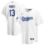 Men's Los Angeles Dodgers Max Muncy #13 Nike White 2020 World Series Champions Home Jersey Men's Los Angeles Dodgers Max Muncy #13 Nike White 2020 World Series Champions Home Jersey