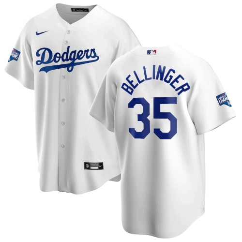 Men's Los Angeles Dodgers Cody Bellinger #35 Nike White Alternate 2020 Jersey Men's Los Angeles Dodgers Cody Bellinger #35 Nike White Alternate 2020 Jersey