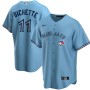 Men's Toronto Blue Jays Bo Bichette #11 Nike Light Blue Alternate 2020 Jersey Men's Toronto Blue Jays Bo Bichette #11 Nike Light Blue Alternate 2020 Jersey