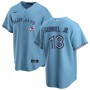 Men's Toronto Blue Jays Lourdes Gurriel Jr. #13 Nike Light Blue Alternate 2020 Jersey Men's Toronto Blue Jays Lourdes Gurriel Jr. #13 Nike Light Blue Alternate 2020 Jersey