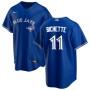Men's Toronto Blue Jays Bo Bichette #11 Nike Blue Alternate 2020 Jersey Men's Toronto Blue Jays Bo Bichette #11 Nike Blue Alternate 2020 Jersey