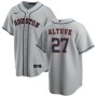 Men's Houston Astros José Altuve #27 Nike Gray Road Home 2020 Jersey Men's Houston Astros José Altuve #27 Nike Gray Road Home 2020 Jersey