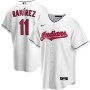 Men's Cleveland Indians Jose Ramirez #11 Nike White Home Player Jersey Men's Cleveland Indians Jose Ramirez #11 Nike White Home Player Jersey