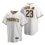 Men's San Diego Padres Fernando Tatís Jr. #23 Nike White&Brown Home 2020 Jersey Men's San Diego Padres Fernando Tatís Jr. #23 Nike White&Brown Home 2020 Jersey