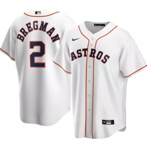 Men's Houston Astros Alex Bregman #2 Nike White Home 2020 Jersey Men's Houston Astros Alex Bregman #2 Nike White Home 2020 Jersey