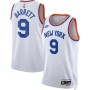 Men's New York Knicks RJ Barrett #9 White 2021/22 Swingman Jersey - Classic Edition Men's New York Knicks RJ Barrett #9 White 2021/22 Swingman Jersey - Classic Edition