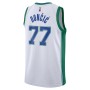 Men's Dallas Mavericks Luka Doncic #77 White 2021/22 Swingman Jersey - City Edition Men's Dallas Mavericks Luka Doncic #77 White 2021/22 Swingman Jersey - City Edition