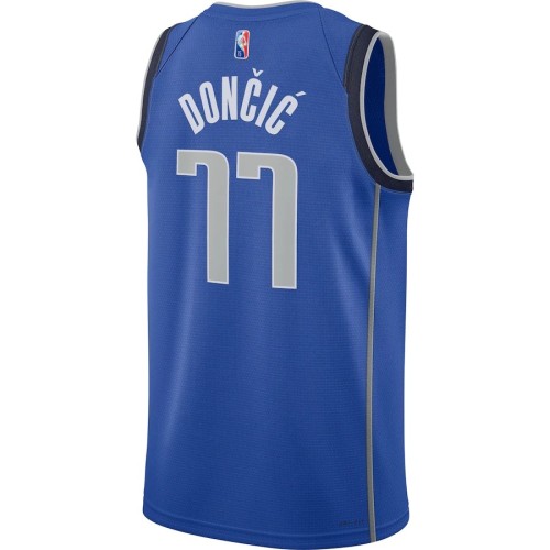 Men's Dallas Mavericks Luka Doncic #77 Blue 2021/22 Swingman Jersey - Icon Edition Men's Dallas Mavericks Luka Doncic #77 Blue 2021/22 Swingman Jersey - Icon Edition