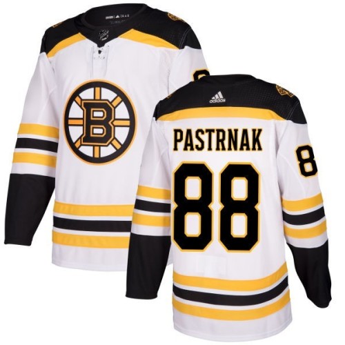 Men's Boston Bruins David Pastrnak #88 Adidas White Authentic Player Jersey Men's Boston Bruins David Pastrnak #88 Adidas White Authentic Player Jersey