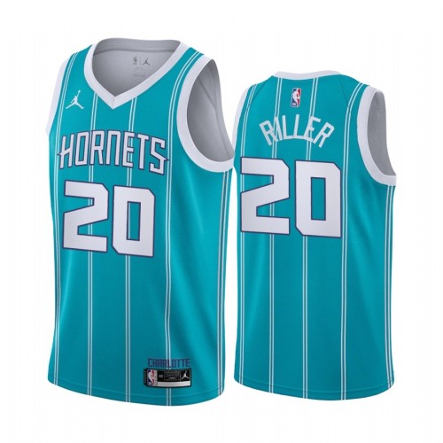 Men's Charlotte Hornets Hayward #20 Jordan Brand Blue 20/21 Swingman Jersey - Association Edition Men's Charlotte Hornets Hayward #20 Jordan Brand Blue 20/21 Swingman Jersey - Association Edition