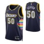 Men's Denver Nuggets Aaron Gordon #50 Nike Navy 2021/22 Swingman NBA Jersey - City Edition Men's Denver Nuggets Aaron Gordon #50 Nike Navy 2021/22 Swingman NBA Jersey - City Edition