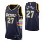 Men's Denver Nuggets Jamal Murray #27 Nike Navy 2021/22 Swingman NBA Jersey - City Edition Men's Denver Nuggets Jamal Murray #27 Nike Navy 2021/22 Swingman NBA Jersey - City Edition