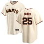 Men's San Francisco Giants BONDS #25 Nike Cream Home 2020 Jersey Men's San Francisco Giants BONDS #25 Nike Cream Home 2020 Jersey
