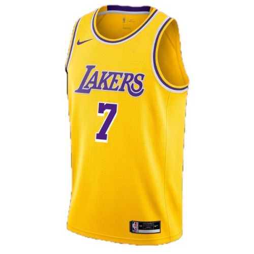 Men's Los Angeles Lakers Carmelo Anthony #7 Nike Gold Swingman Jersey - Icon Edition Men's Los Angeles Lakers Carmelo Anthony #7 Nike Gold Swingman Jersey - Icon Edition