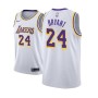 Men's Los Angeles Lakers Kobe Bryant #24 White Swingman Jersey - Association Edition Men's Los Angeles Lakers Kobe Bryant #24 White Swingman Jersey - Association Edition