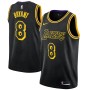 Men's Los Angeles Lakers Kobe Bryant #8 Black Swingman Jersey - City Edition Men's Los Angeles Lakers Kobe Bryant #8 Black Swingman Jersey - City Edition