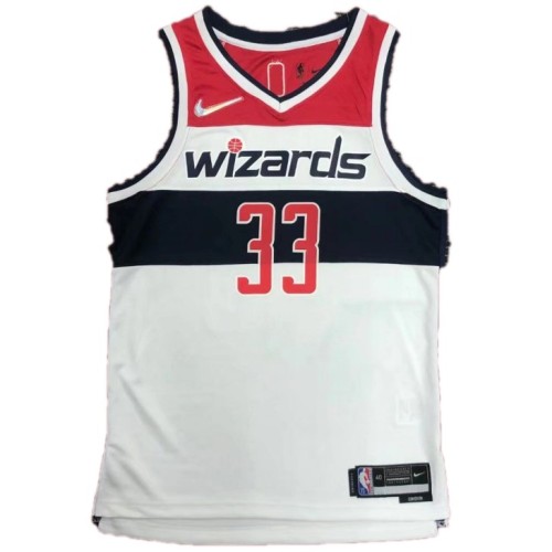 Men's Washington Wizards Kyle Kuzma #33 Nike White 2021/22 Swingman NBA Jersey - Association Edition Men's Washington Wizards Kyle Kuzma #33 Nike White 2021/22 Swingman NBA Jersey - Association Edition