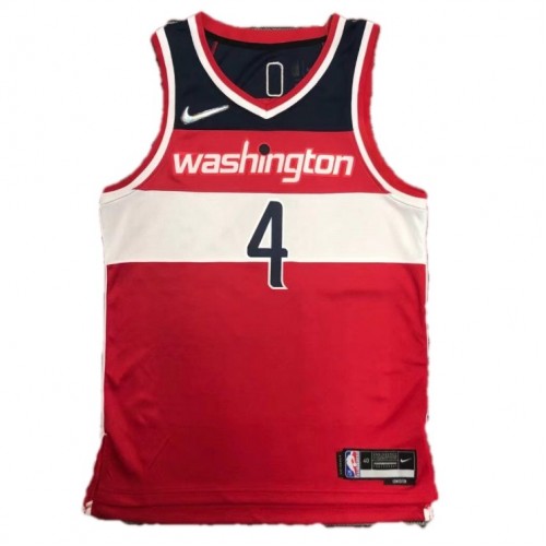 Men's Washington Wizards Russell Westbrook #4 Nike Red 2021/22 Swingman NBA Jersey - Icon Edition Men's Washington Wizards Russell Westbrook #4 Nike Red 2021/22 Swingman NBA Jersey - Icon Edition