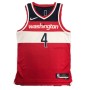 Men's Washington Wizards Russell Westbrook #4 Nike Red 2021/22 Swingman NBA Jersey - Icon Edition Men's Washington Wizards Russell Westbrook #4 Nike Red 2021/22 Swingman NBA Jersey - Icon Edition