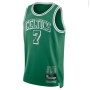 Men's Boston Celtics Jaylen Brown #7 Nike Green 2021/22 Swingman Jersey - City Edition Men's Boston Celtics Jaylen Brown #7 Nike Green 2021/22 Swingman Jersey - City Edition
