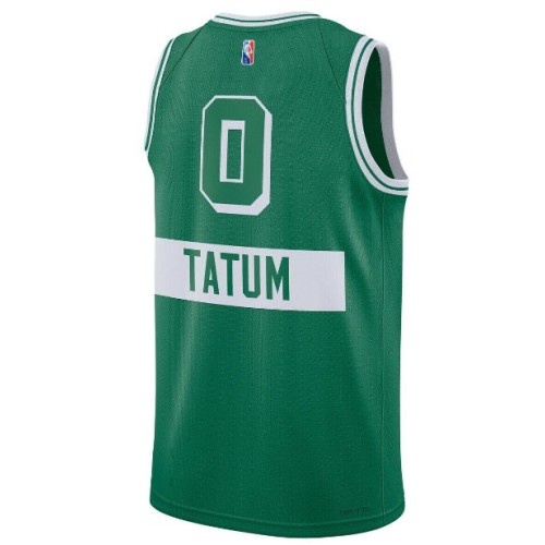 Men's Boston Celtics Jaylen Tatum #0 Nike Green 2021/22 Swingman Jersey - City Edition Men's Boston Celtics Jaylen Tatum #0 Nike Green 2021/22 Swingman Jersey - City Edition