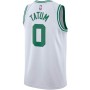Men's Boston Celtics Jayson Tatum #0 White Swingman Jersey - Icon Edition Men's Boston Celtics Jayson Tatum #0 White Swingman Jersey - Icon Edition