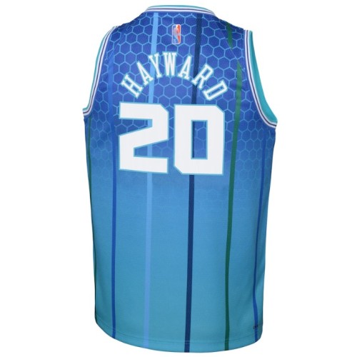 Men's Charlotte Hornets Gordon Hayward #20 Nike Blue 2021/22 Swingman NBA Jersey - City Edition Men's Charlotte Hornets Gordon Hayward #20 Nike Blue 2021/22 Swingman NBA Jersey - City Edition