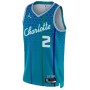 Men's Charlotte Hornets LaMelo Ball #2 Nike Blue 2021/22 Swingman NBA Jersey - City Edition Men's Charlotte Hornets LaMelo Ball #2 Nike Blue 2021/22 Swingman NBA Jersey - City Edition