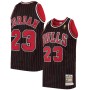 Men's Chicago Bulls Michael Jordan #23 Black 1996/97 Hardwood Classics Swingman Jersey Men's Chicago Bulls Michael Jordan #23 Black 1996/97 Hardwood Classics Swingman Jersey