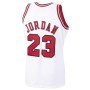 Men's Chicago Bulls Michael Jordan #23 Throwback White 1997-98 Hardwood Classics Player Jersey Men's Chicago Bulls Michael Jordan #23 Throwback White 1997-98 Hardwood Classics Player Jersey