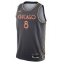 Men's Chicago Bulls Zach LaVine #8 Nike Black 2020/21 Swingman Jersey - City Edition Men's Chicago Bulls Zach LaVine #8 Nike Black 2020/21 Swingman Jersey - City Edition