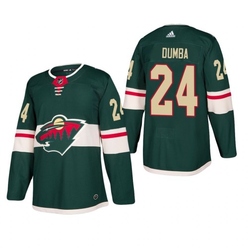 Men's Minnesota Wild Matt Dumba #24 adidas Green Authentic Jersey Men's Minnesota Wild Matt Dumba #24 adidas Green Authentic Jersey