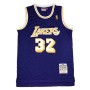 Men's Los Angeles Lakers Magic Johnson #32 Purple 84-85 Hardwood Classics Jersey Men's Los Angeles Lakers Magic Johnson #32 Purple 84-85 Hardwood Classics Jersey