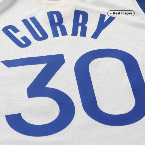 Men's Golden State Warriors Stephen Curry #30 Nike White 2021/22 Swingman Jersey - Association Edition Men's Golden State Warriors Stephen Curry #30 Nike White 2021/22 Swingman Jersey - Association Edition