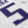 Men's Sacramento Kings De'Aaron Fox #5 Nike White 2021/22 Swingman NBA Jersey - Association Edition Men's Sacramento Kings De'Aaron Fox #5 Nike White 2021/22 Swingman NBA Jersey - Association Edition