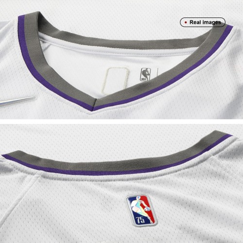Men's Sacramento Kings De'Aaron Fox #5 Nike White 2021/22 Swingman NBA Jersey - Association Edition Men's Sacramento Kings De'Aaron Fox #5 Nike White 2021/22 Swingman NBA Jersey - Association Edition