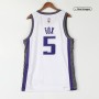Men's Sacramento Kings De'Aaron Fox #5 Nike White 2021/22 Swingman NBA Jersey - Association Edition Men's Sacramento Kings De'Aaron Fox #5 Nike White 2021/22 Swingman NBA Jersey - Association Edition