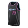 Men's Miami Heat Bam Adebayo #13 Black 19-20 Swingman Jersey - City Edition Men's Miami Heat Bam Adebayo #13 Black 19-20 Swingman Jersey - City Edition