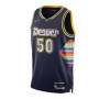 Men's Denver Nuggets Aaron Gordon #50 Nike Navy 2021/22 Swingman NBA Jersey - City Edition Men's Denver Nuggets Aaron Gordon #50 Nike Navy 2021/22 Swingman NBA Jersey - City Edition
