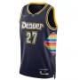 Men's Denver Nuggets Jamal Murray #27 Nike Navy 2021/22 Swingman NBA Jersey - City Edition Men's Denver Nuggets Jamal Murray #27 Nike Navy 2021/22 Swingman NBA Jersey - City Edition