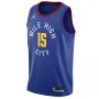 Men's Denver Nuggets Nikola Jokic #15 Jordan Blue 2020/21 Swingman Jersey - Statement Edition Men's Denver Nuggets Nikola Jokic #15 Jordan Blue 2020/21 Swingman Jersey - Statement Edition