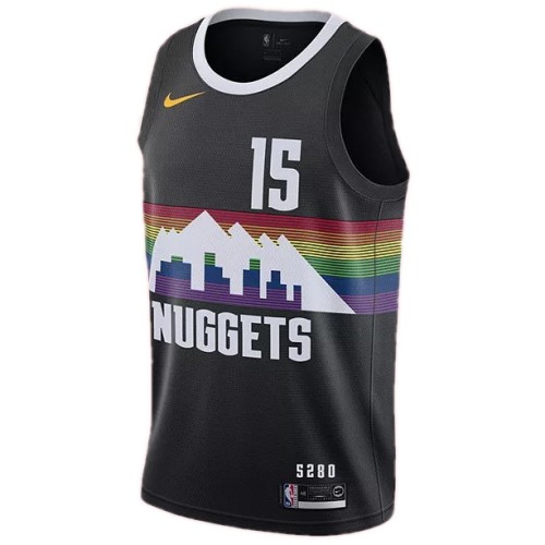 Men's Denver Nuggets Nikola Jokic #15 Nike Black Swingman Player Jersey – City Edition Men's Denver Nuggets Nikola Jokic #15 Nike Black Swingman Player Jersey – City Edition