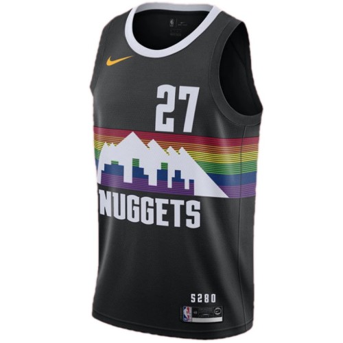 Men's Denver Nuggets Jamal Murray #27 Nike Black Swingman Player Jersey – City Edition Men's Denver Nuggets Jamal Murray #27 Nike Black Swingman Player Jersey – City Edition