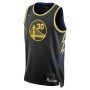 Men's Golden State Warriors Stephen Curry #30 Black 2021/22 Swingman Jersey - City Edition Men's Golden State Warriors Stephen Curry #30 Black 2021/22 Swingman Jersey - City Edition