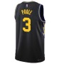 Men's Golden State Warriors Jordan Poole #3 Black 2021/22 Swingman Jersey - City Edition Men's Golden State Warriors Jordan Poole #3 Black 2021/22 Swingman Jersey - City Edition