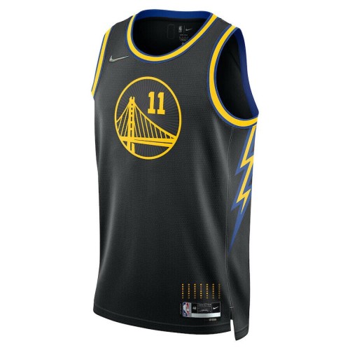 Men's Golden State Warriors Klay Thompson #11 Black 2021/22 Swingman Jersey - City Edition Men's Golden State Warriors Klay Thompson #11 Black 2021/22 Swingman Jersey - City Edition