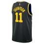 Men's Golden State Warriors Klay Thompson #11 Black 2021/22 Swingman Jersey - City Edition Men's Golden State Warriors Klay Thompson #11 Black 2021/22 Swingman Jersey - City Edition